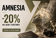 −20% НА ВСЕ СОРТА С ГЕНЕТИКОЙ AMNESIA! от магазина Semki
